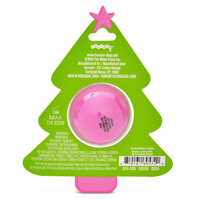 Christmas Tree Lip Balm Vanila