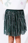 exclude-fall Bottoms Candy Cane Sequin Striped Skirt