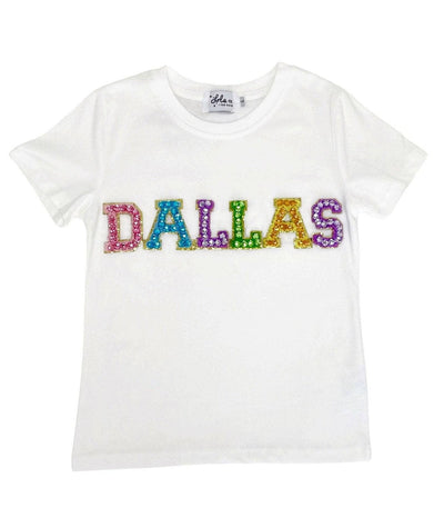 Lola + The Boys Crystal DALLAS T-shirt