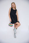 exclude-sale Dress Black Rainbow Gems Tank Dress