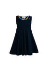 Lola + The Boys Dress Black Rainbow Gems Tank Dress