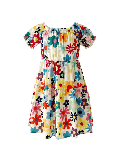 Rainbow Daisy Sundress