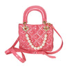 Lola + The Boys Pearl Quilted Jelly Purse