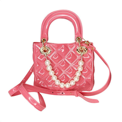 Lola + The Boys Pearl Quilted Jelly Purse