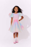 Lola + The Boys Sparkle Ombre Tulle Dress