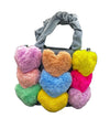 Lola + The Boys ALL OVER HEARTS PLUSH PURSE