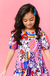 Lola + The Boys Dresses Abstract Heart Dress