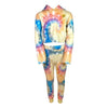 Lola + The Boys Set Be Happy Tie Dye Jogger Set