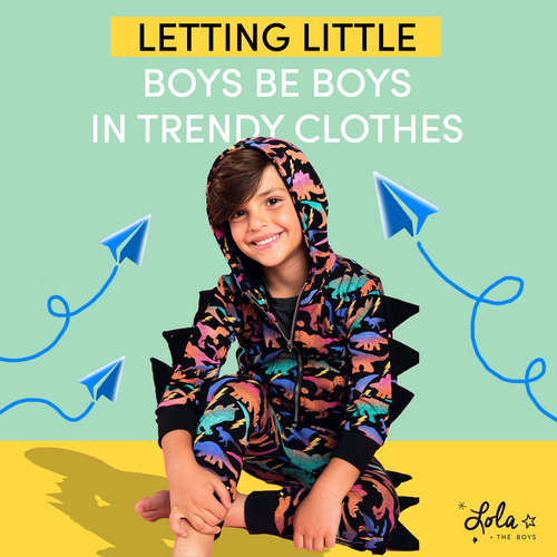 Letting Little Boys Be Boys in Trendy Clothes