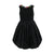 Black Gems Bubble Dress