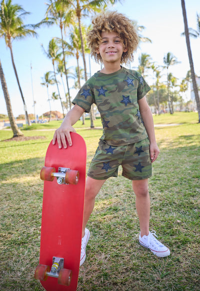 Camo Rocker Short Set