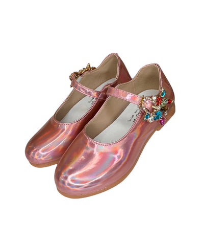 Gem Hologram Ballet Flats