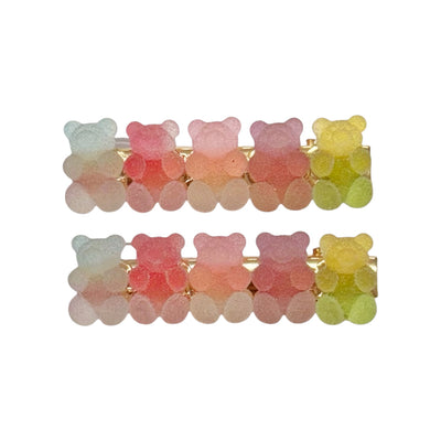 Sugar Gummy Bear Hair Clips