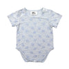 Baby Blue Strawberry Onesie