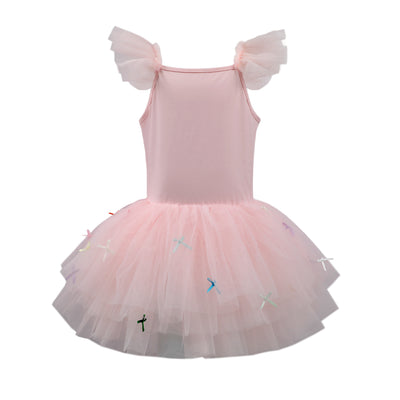 Pinky Bows Tutu Dress