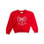 Red Crystal Bow Sweater