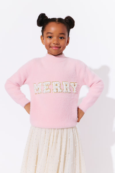 Pink Merry Pearl Sweatshirt