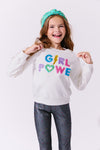 Crystal Girl Power Sweatshirt