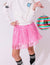 Bubble Gum Hot Pink Sequin Skirt