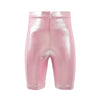 Rose Metallic Bike Short