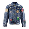 Patch Denim Jacket