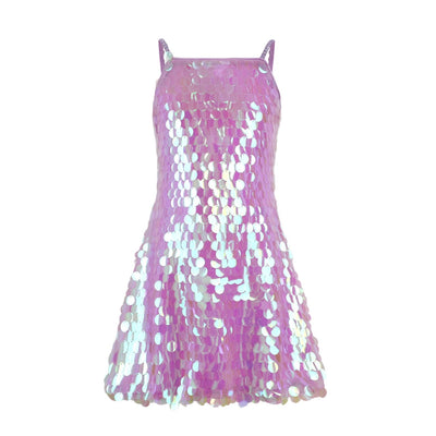 Lavender Magic Paillette Dress