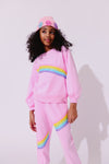 Pink Rainbow Stripe Set