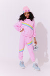 Pink Rainbow Stripe Set