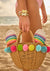 Pom Pom Beach Bag