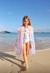 Pink Mermaid Shimmer Cape