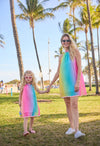 Women's Jeweled Rainbow Dress