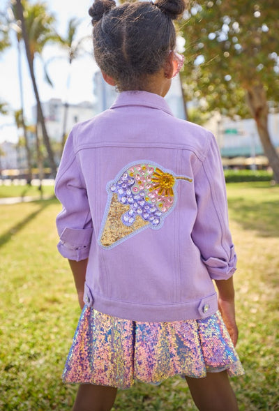 Ice Cream Gems Denim Jacket