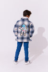 Plush Plaid Space Jacket