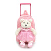 Ballet Bear Rolling Backpack