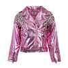 Pink Gems Moto Jacket