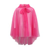 Hot Pink Crystal Cape