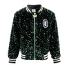 Midnight Sequin Bomber