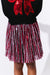 Candy Cane Sequin Striped Skirt