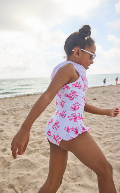 Water Color Bows Swimsuit