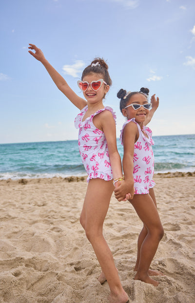 Water Color Bows Swimsuit