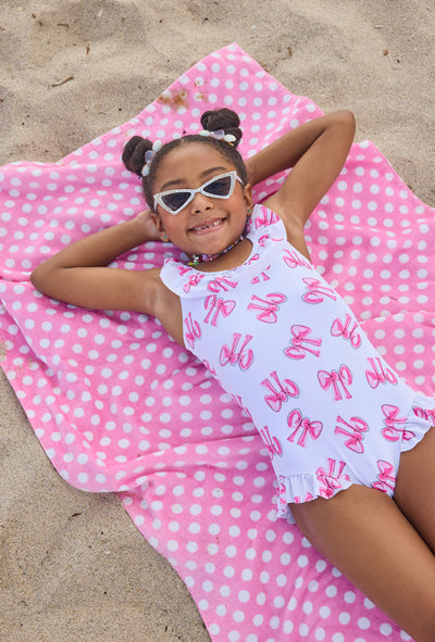 Water Color Bows Swimsuit