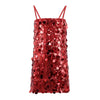 Women's Paillette Ruby Party Dress