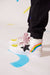 Rainbow Smiley Hi Top Sneaker