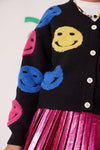 Happy Emoji Cardigan