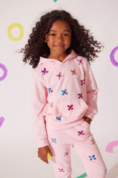 Pinkie Butterfly Gem Hoodie