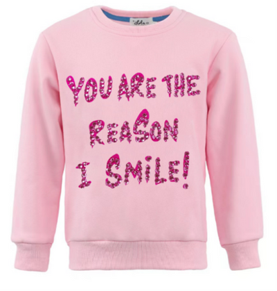 Women's You are the reason I smile Sweatshirt