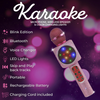 Pink Bling Karaoke Microphone & Bluetooth Speaker