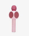 Pink Bling Karaoke Microphone & Bluetooth Speaker