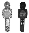 Sing-A-Long Duet Bling Karaoke Microphones Disco Lights - 2-pack