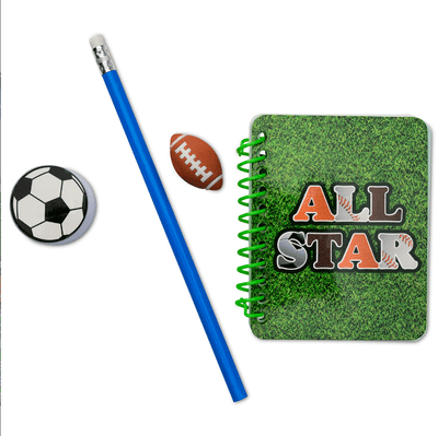 iScream Accessories All Star Clipboard Stationery Set